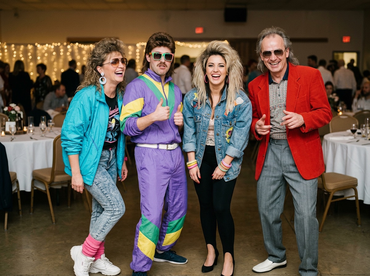 Weddings: The 80s theme
