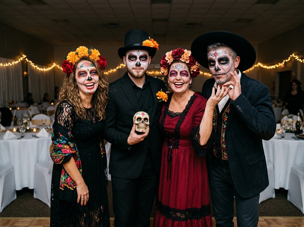 Themed parties: Day of the Dead theme